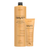 Shampoo Pós Química 1l + Condicionador 200g Trivitt