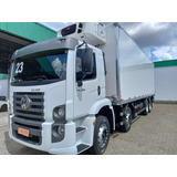 Vw 24.280 2022/2023 Com Baú Refrigerado 8x2 Bitruck