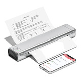 Impresora Inalámbrica Bluetooth Portátil A4, Impresora Térmi