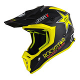 Casco Cross Enduro Atv Just1 J38 Rockstar ** Fas