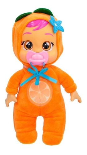 Cry Babies Angie Bebes Llorones Tiny Cuddles Naranja