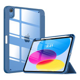 Funda Para iPad 10 - Azul Transparente