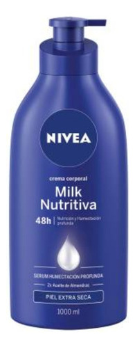 Nivea Crema Corporal Milk Pieles Extra Secas 1l