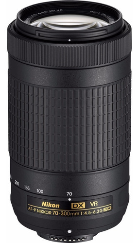 Nikon Nikkor 70-300mm Af-p Dx F/4.5-6.3g Ed Vr Modelo 2019