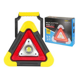 Triangulo Seguridad Led  Luces Emergencia Automovil Recargab