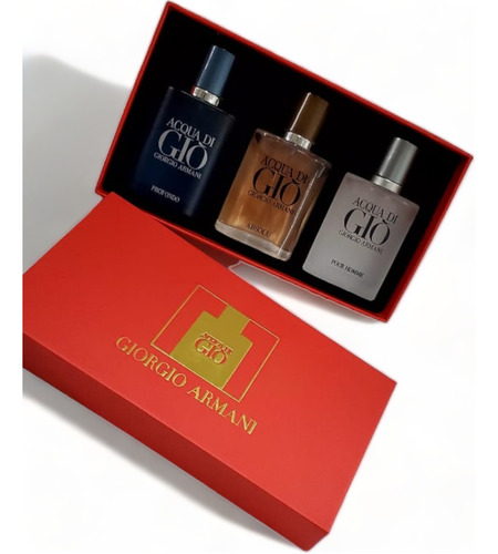 Set Caballero Miniature Collection Armani Parfum