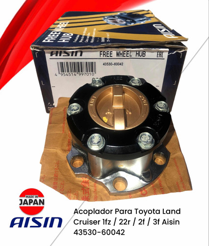 Acoplador Para Toyota Land Cruiser 1fz / 22r / 2f / 3f Aisin Foto 2