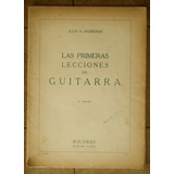 Partitura Sagreras Primeras Lecciones De Guitarra