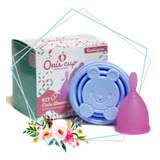 Copa Menstrual Onis Reusable Vaso  Y Bolsa De Viaje + Manual