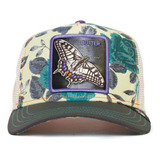 Gorra Goorin Bros Trucker Mariposa Butter 100% Original