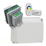 Transformador 100w Para Luces Pileta + Caja Y Control Tactil