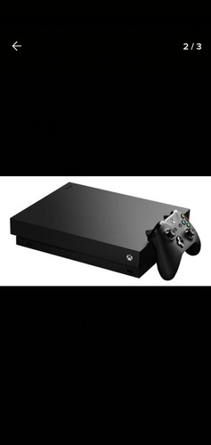 Microsoft Xbox One X  4k 1tb  Cor  Preto