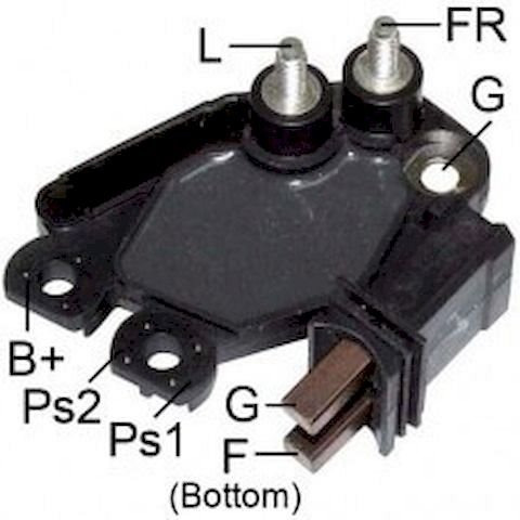 Regulador Alternador Peugeot Partner 206 207 307 C3 C4  Foto 2