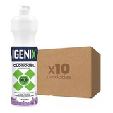 Igenix Limpiador Clorogel Lavanda 900ml X 10 Unds (caja)