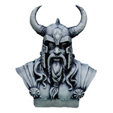 Figura De Resina Busto De Odin