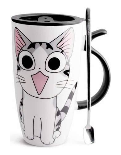 Pocillo Mugs Taza Para Café Tinto Diseño De Gatos Porcelana