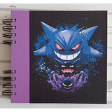 Cuaderno Artesanal De Pokémon Fantasma Gengar Hunter Gastly