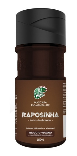 Tonalizante Raposinha Kamaleão Color Ruivo Acobreado 150ml