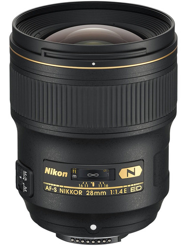 Nikon Af-s Nikkor 28mm F/1.4e Ed Lente