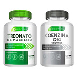 Mix Magnesio Treonato + Coenzima Q10 Ubiquinol 240cp Ecomev