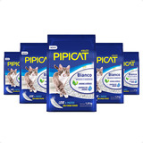 5 Pipicat Bianco Granulado Sanitário Para Gatos Kelco 1,8 Kg