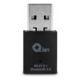 Adaptador Qian Bluetooth Wi-fi Usb 2.4g/5ghz Dual Band