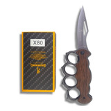 Navaja Manopla Browning Defensa Personal Tactica Cuchillo 