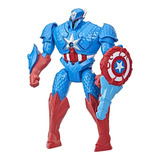 Figura Mechstrike Capitan America Armadura De Caza F5072