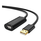 Cabo Extensor Ativo Ugreen Usb 2.0 Macho Fêmea 20metros