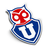 Universidad De Chile Sticker Vinil Adhesivo Auto Pegatina U