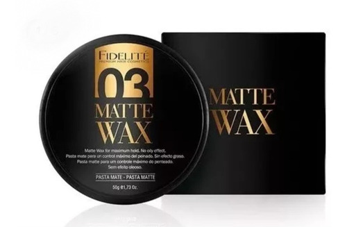 Cera Mate Fidelite 03 Matte Wax Hombre 