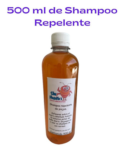 Shampoo Repelente De Piojos