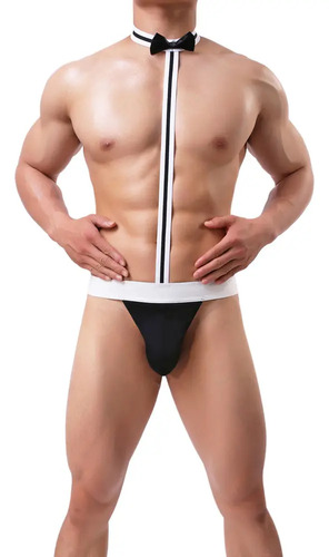 Tanga Tipo Mankini Suave Y Novedosa Para Hombre, Disfraz De