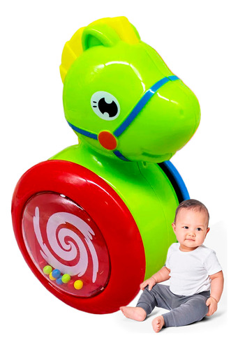 Juguete Caballo Didactic Desarrollo Movimiento Bebe Infantil