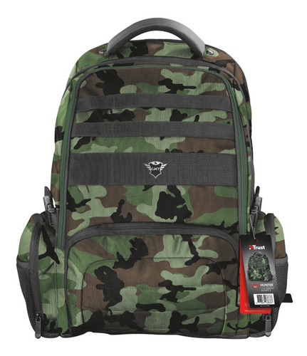 Mochila Gamer Trust Gxt 1250g Hunter Camuflaje