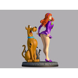 Daphne & Scooby Doo Archivo Stl Para Impresion 3d 