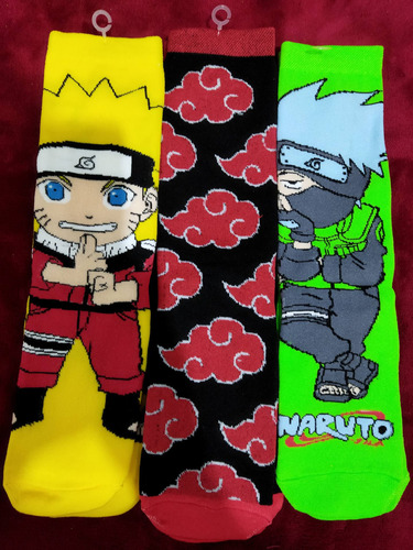 Calcetas Locas Naruto Nube