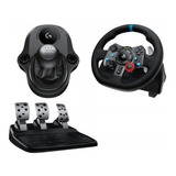 Combo Volante Gamer G29 Ps4/ps5/pc + Câmbio Shifter Logitech