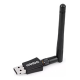 Adaptador Wifi Usb Pc Receptor Realtek Antena 2.4ghz 802.11n