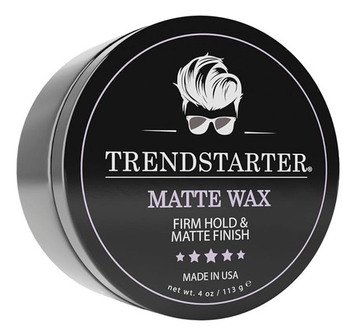 Cera Mate  Para Cabello De Hombre De 4 0z Trendstarter