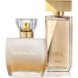 Imensi Colônia 100ml + Eudora Diva Colônia 100ml / Combo Volume Da Unidade 100 Ml