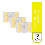 Velas De Noche Para Hornillos X12 Pack 3 Paquetes