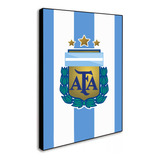 Cuadro Afa 3 Estrellas Grande Regalo Argentina Tamaño 30x45