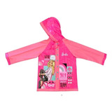 Piloto De Lluvia Infantil Diseño Barbie Original 