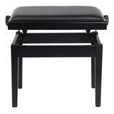 Banqueta Piano Regulable Parquer Negro Cuota