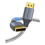 Cable Displayport 8k 6ft/1.8m, Dp 1.4, 8k@60hz, 4k@144hz,