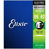 Cuerdas Para Guitarra Electrica Elixir 09/42 Optiweb 19002
