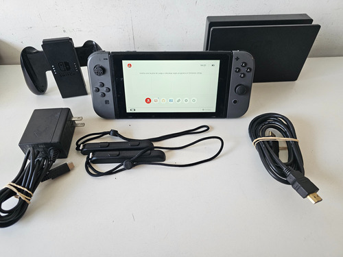 Nintendo Switch Standard Gris Negro 2017 + Accesorios 