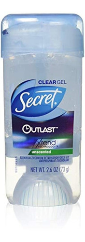 Outlast Xtend Antitranspirante Desodorante, Clear Gel