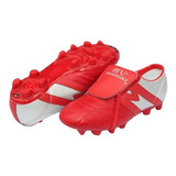 2262-zapato Futbol Manriquez Mithos Rojo/plata